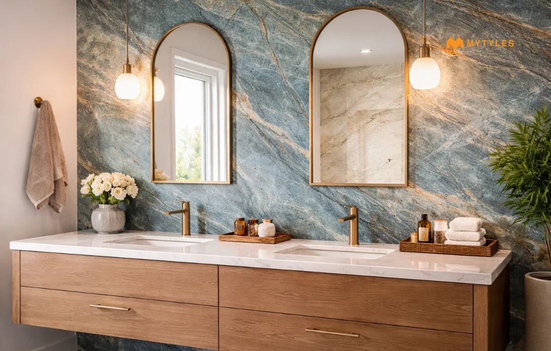 Granite Wall Tile in Bathroom